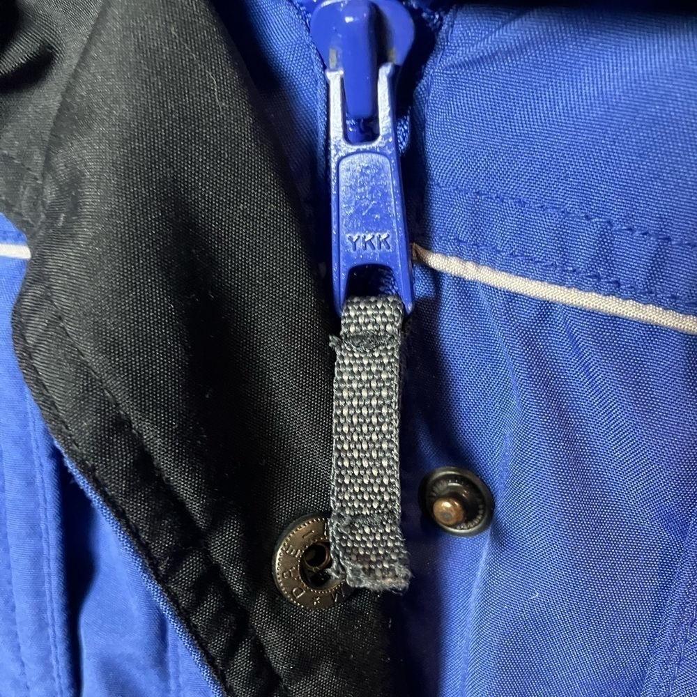 Columbia Sportswear Blue Snowcap Ski Snowboard Jacket Snap-Zip Lined L - Picture 6 of 11